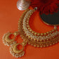 Antique Pearl Layered Temple Necklace