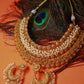 Antique Pearl Layered Temple Necklace