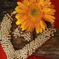 Classic Pearl Cluster Necklace Set with Jhumka Earrings