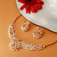 Elephant Motif Pearl Cluster Temple Necklace