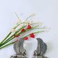 Oxidised German Silver Pegasus Winged Horse Earrings