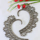 Oxidised German Silver Leaf Plume Ear Cuff