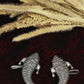 Oxidised German Silver Fish Earrings – Large Statement Dangler