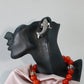 Oxidised German Silver Fish Earrings – Large Statement Dangler