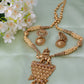 Antique Elephant Motif Temple Necklace