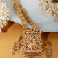 Antique Krishna Radha Long Haram
