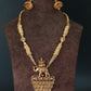 Antique Elephant Motif Temple Necklace