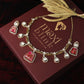 Antique Temple Necklace Set with Ruby Slab Stones & Polki Drops