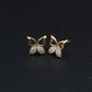 Butterfly Sparkle Studs