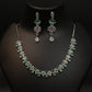 Mint Spark Dual Motif Necklace Set