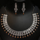 Golden Peach Empress Necklace Set