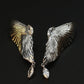 Gold Wing Anti-Tarnish Fashion Earrings | Elegant Party Accessory