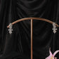 Classic Rectangle Clarity AD Necklace Set