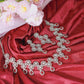 Royal Ruby Swirl Necklace Set