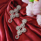 Royal Ruby Swirl Necklace Set