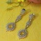 Citrine Sunburst Bridal Necklace Set