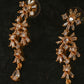 Sunburst Leaf Gold Necklace Set