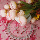 Ruby Loop Cascade AD Necklace Set