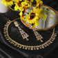 Delicate Gold-Tone Waterfall Necklace Set