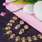 Vintage Noir Golden Necklace Set
