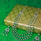 Emerald Layered Ranihaar Style Necklace Set