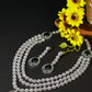 Layered Emerald AD Necklace Set