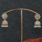 Royal Oxidised Kundan Style Necklace Set with Earrings for Women