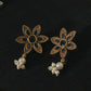 Elegant Silver Replica Necklace Set with Earrings for Women
