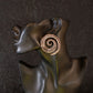 Forever 21 Gold Spiral Stud Earrings – Fashionable Anti-Tarnish Statement