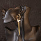 Heart Tassel Earrings with Floral Pearl Accents – Gold Anti-Tarnish