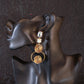 Crystal & Gold Spiral Statement Earrings – Luxe Anti-Tarnish Party Wear