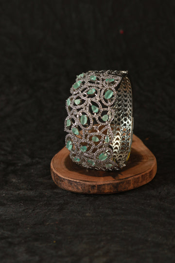 Aqua Bloom Designer Bracelet