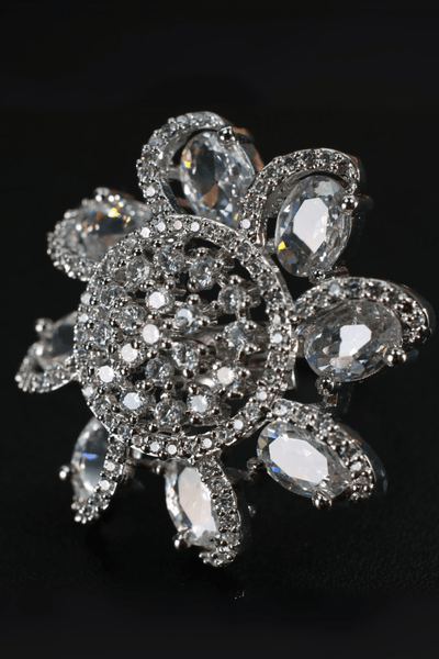 Crystal Bouquet Finger Ring - Maxiblink