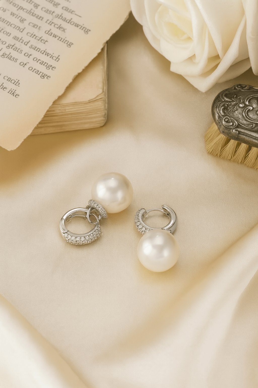 Elegant Pearl Drop Earrings - Maxiblink