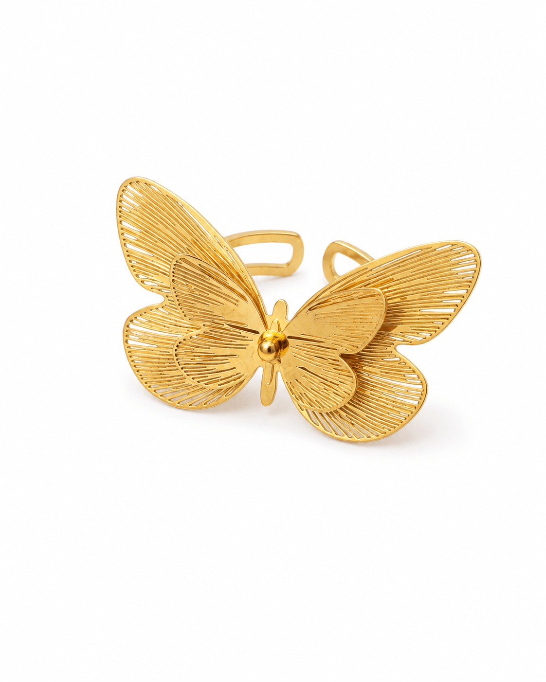 Filigree Butterfly Statement Ring - Maxiblink