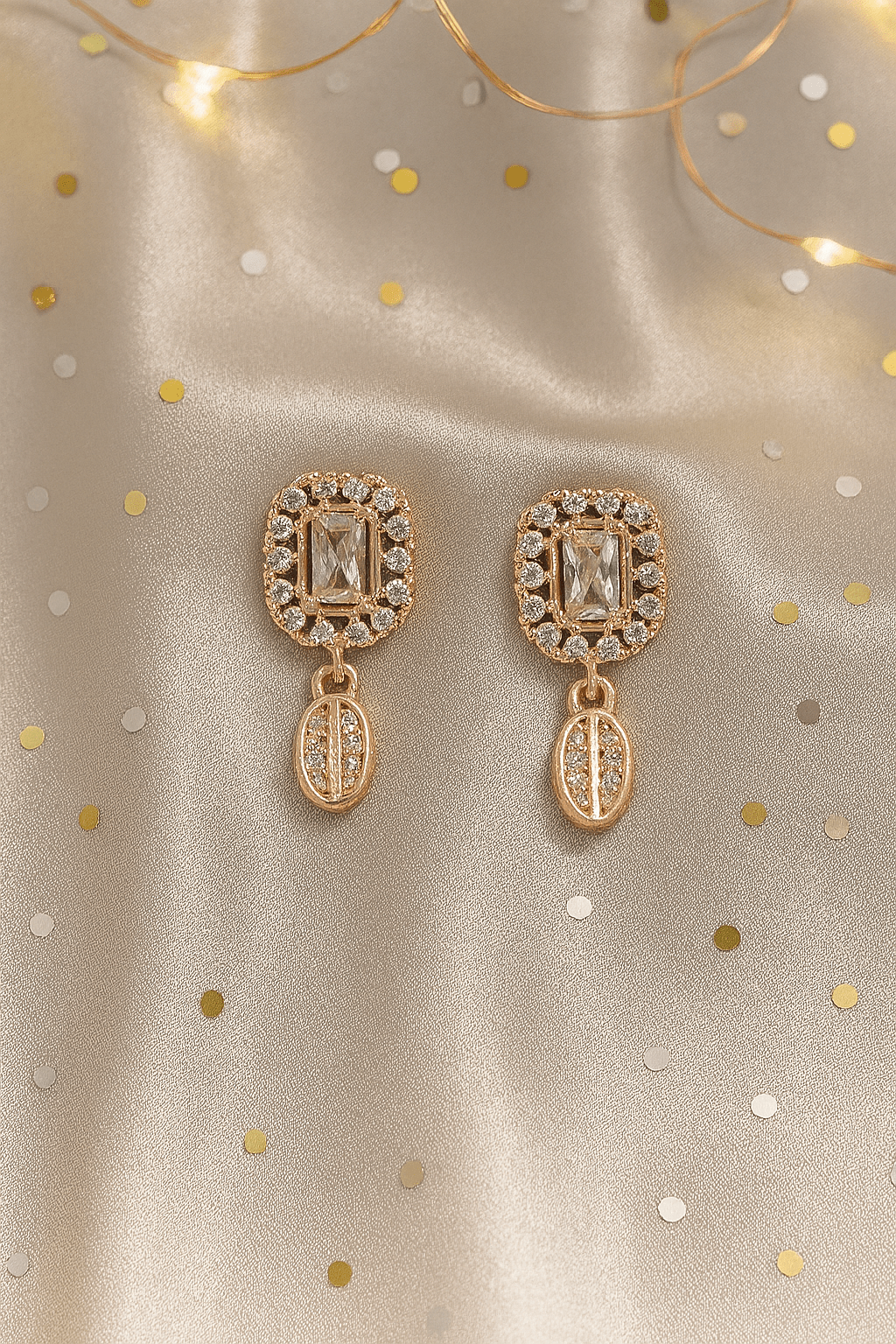 Vintage Glam Dangle Earrings - Maxiblink